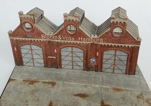 RT-Diorama 35285 Diorama-Base: &amp;quot;Industrial Hangars&amp;quot; 1/35 – imagen 10