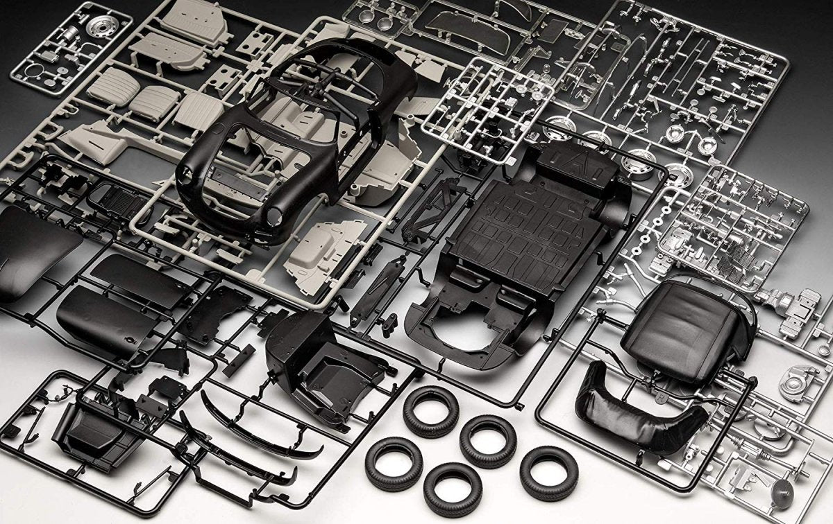 Revell 07043 Porsche 356 Cabriolet 1/16 – image 11
