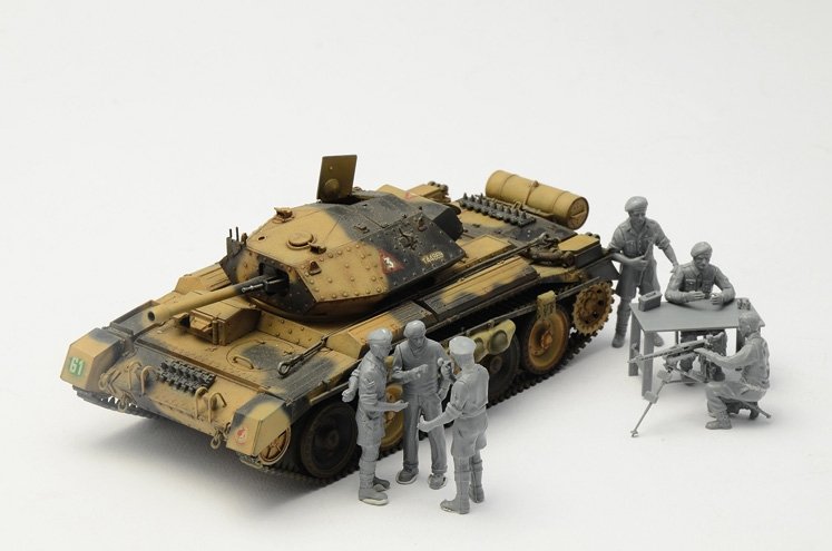Italeri 6592 Crusader Mk. III with British Crew 1/35 – Bild 6