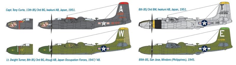 Italeri 1358 A - 26B INVADER 1/72 – Bild 3