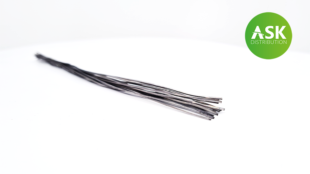 DEMANDER T0083 Demi-rond 1,2 mm x 140 mm (14 pièces)