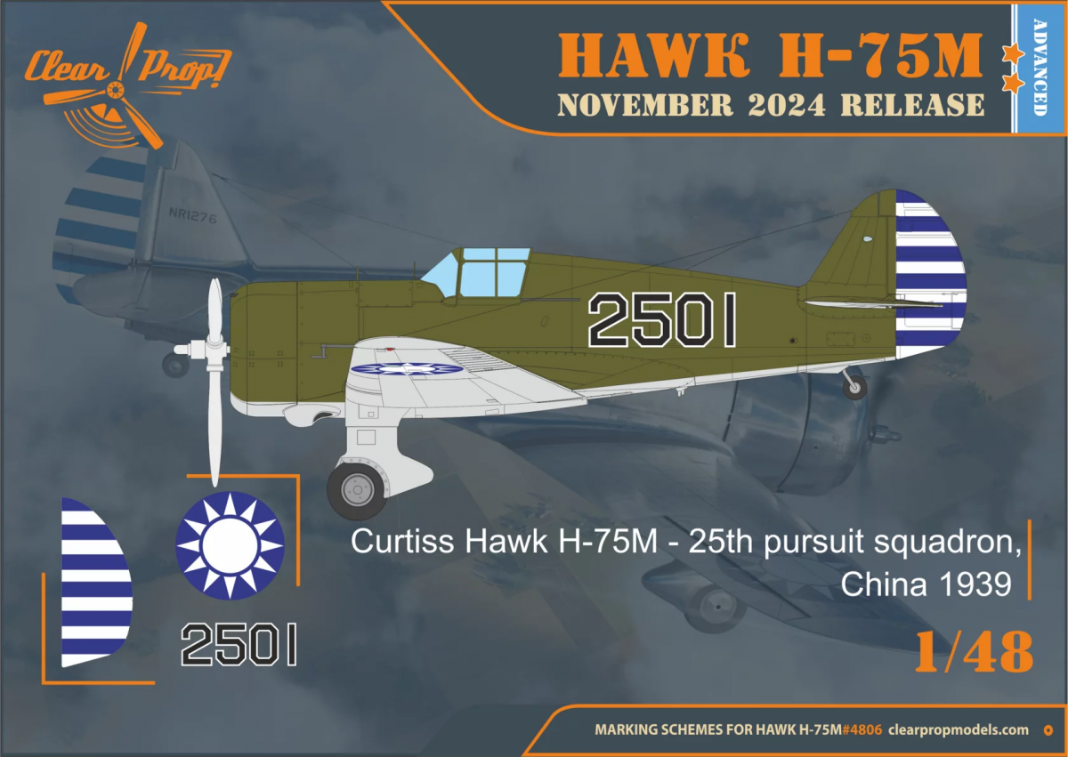 Clear Prop! CP4806 H-75MHawk ADVANCED KIT 1/48 – imagen 3