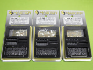 Master SM-350-093 USN 40 mm/56 Bofors quadruple mount ver.1 / with Mk-51 director - (resin, PE and turned parts) - (6pcs) 1/350 – immagine 8