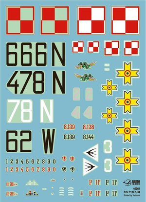 Arma Hobby 40001 PZL P.11c Expert Set 1/48 – zdjęcie 9
