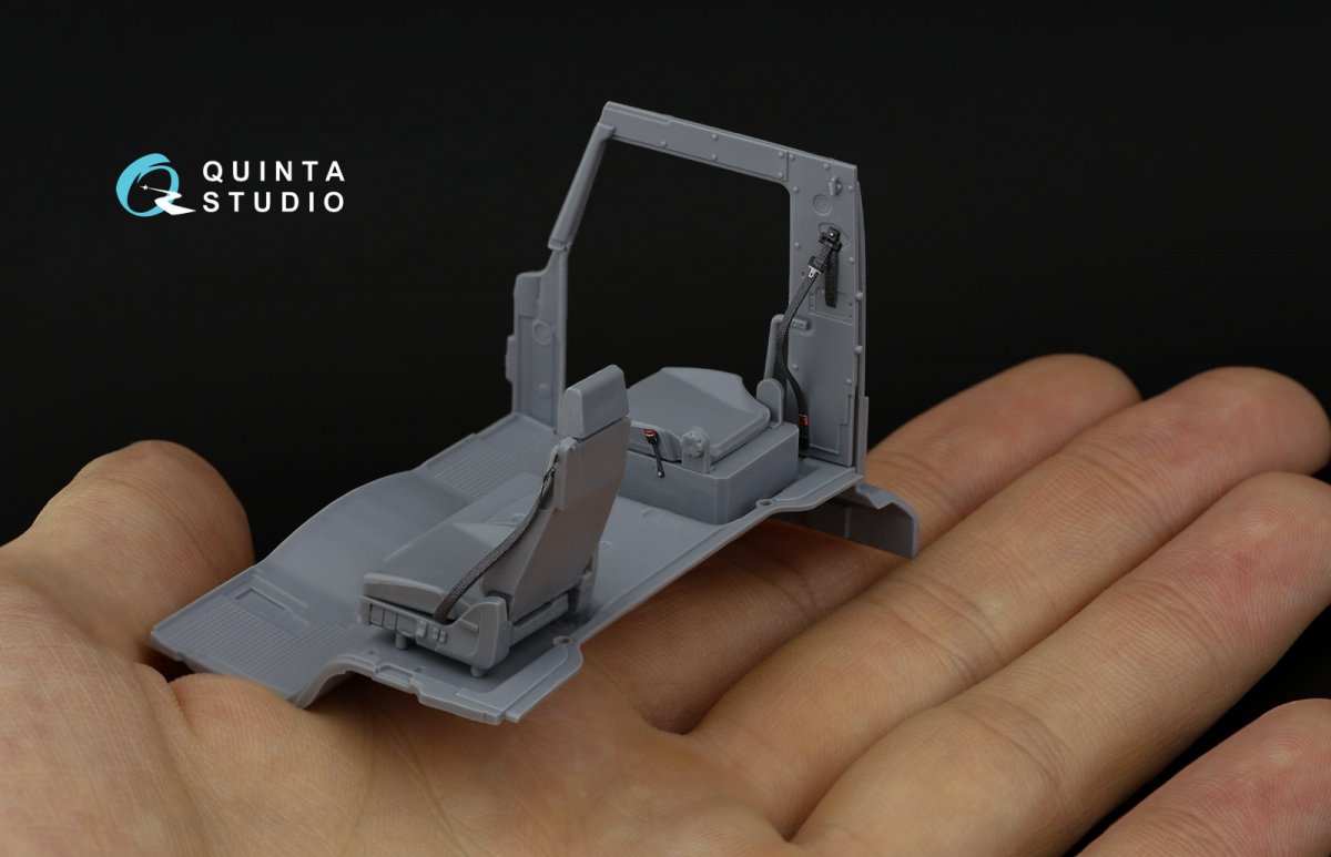 Quinta Studio QD35053 KAMAZ 65115 Dump truck 3D-Printed &amp;amp; coloured Interior on decal paper ( Zvezda ) 1/35 – Bild 3