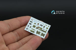 Quinta Studio QD48609 A6M5 Zero (Mitsubishi Production) 3D-Printed &amp;amp; coloured Interior on decal paper (Eduard) 1/48 – zdjęcie 3