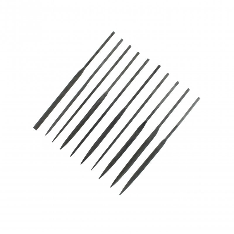 Modelcraft PFL6001 10 Pce Medium Cut Needle Files Set
