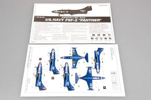 Trumpeter 02832 US.NAVY F9F-2 PANTHER 1/48 – zdjęcie 2