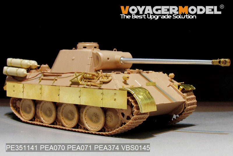 Voyager Model PE351141 WWII German Panther D w/&amp;quot;Stadtgas&amp;quot; Fuel Tanks Basic For TAMIYA 35345 1/35 – imagen 2