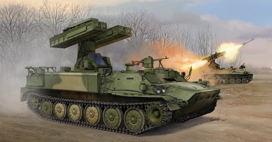 Trumpeter 05554 9K35 Strela-10 SA-13 Gopher Surface-to-Air Missile System 1/35