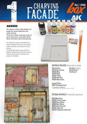 AK Interactive AK8252 ALL IN ONE SET -BOX 1 – CHARVINS FACADE – imagen 3