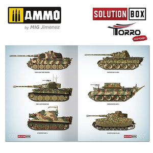 AMMO de Mig Jimenez 2414300001 Comment peindre des chars allemands de la Seconde Guerre mondiale - Livre de solutions – image 11
