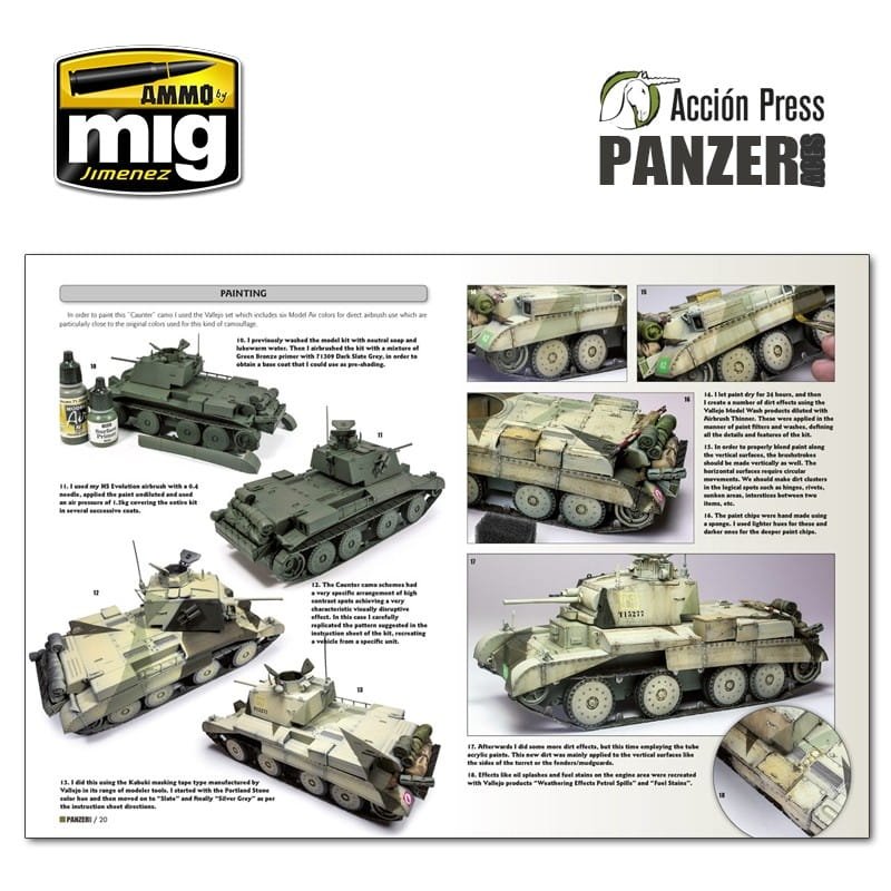 Munitions de Mig Jimenez 60 Panzer Aces Armor Modeling Magazine 60 - un guide pour les maquettistes – image 3