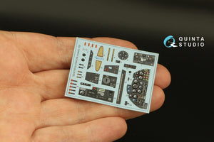 Quinta Studio QD32158 Do 335A 3D-Printed &amp;amp; coloured Interior on decal paper (HK models) 1/32 – imagen 3