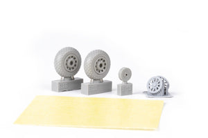 Eduard 648987 P-51B / C wheels oval tread EDUARD 1/48 – imagen 4
