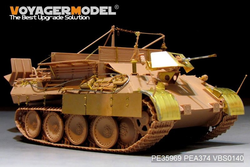 Voyager Model PE35969 WWII German Bergepanther Ausf.A (Early type,Panther A tool holders) Basic For MENG SS-015 1/35 – imagen 4