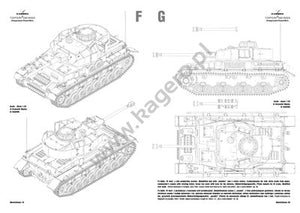 Kagero 7025 Sd.Kfz. 161 Panzer IV Ausf. H/J EN/PL – imagen 3