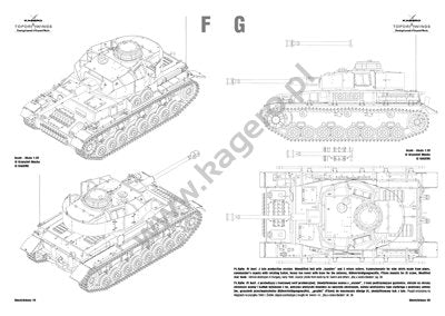 Kagero 7025 Sd.Kfz. 161 Panzer IV Ausf. H/J EN/PL – imagen 3