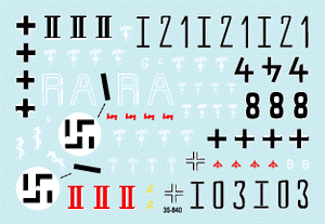 Star Decals 35-840 German Afrika Mix # 6 1/35 – image 2