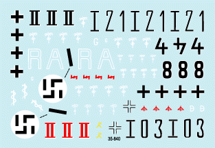 Star Decals 35-840 German Afrika Mix # 6 1/35 – image 2