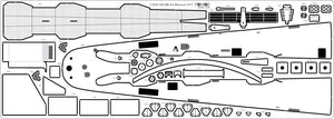 Pontos 23002F1 USS BB-63 Missouri 1945 Detail Up Set (Teak tone stained wooden deck) 1/200 – zdjęcie 22