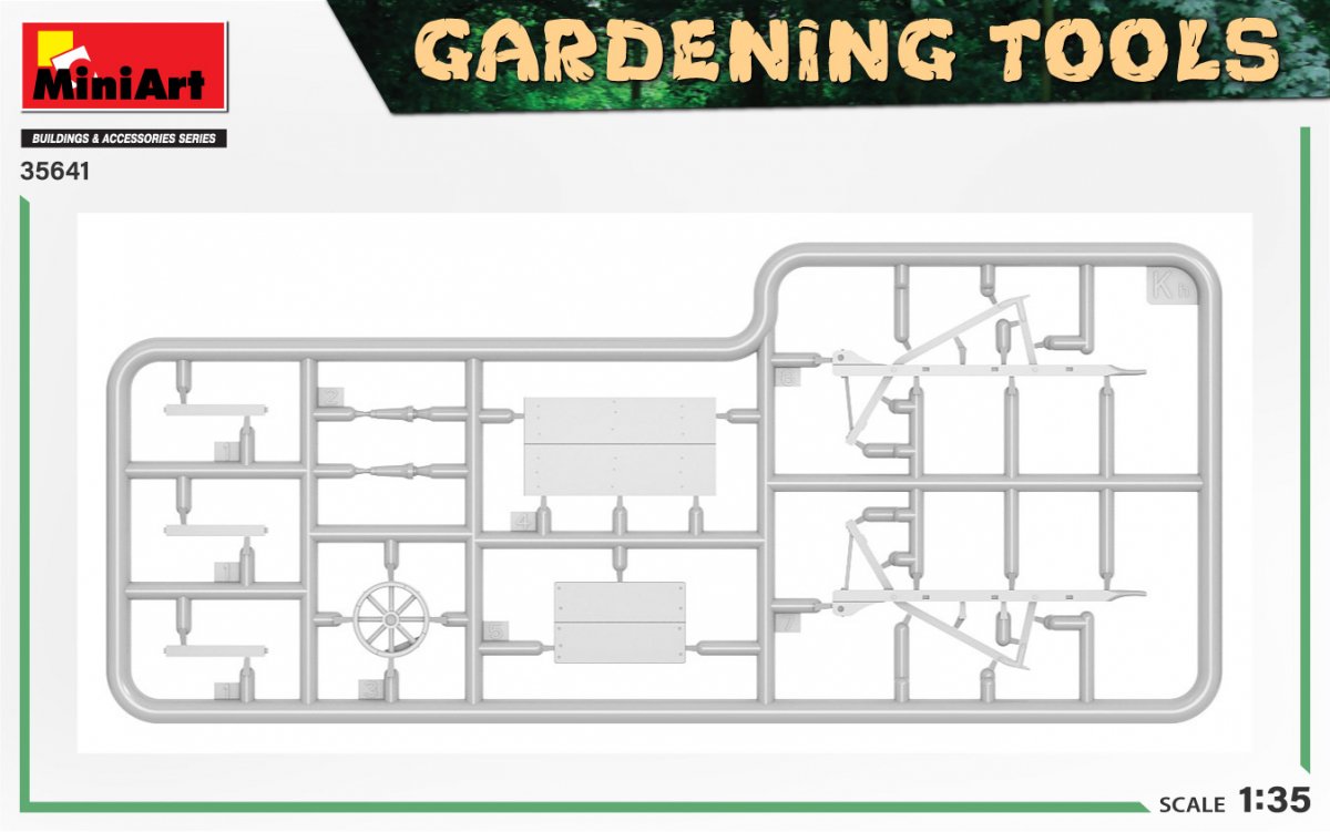 MiniArt 35641 GARDENING TOOLS 1/35 – immagine 4
