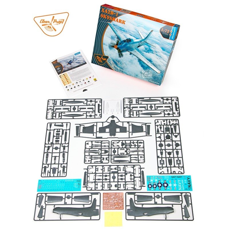 Clear Prop! CP72005 XA2D-1 Skyshark ADVANCED KIT 1/72 – imagen 3
