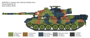 Italeri 6481 LEOPARD 1 A5 1/35 – imagen 6