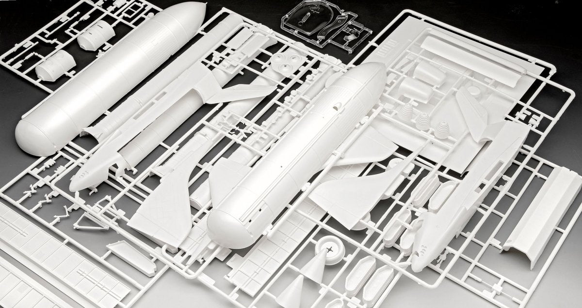 Revell 05674 Space Shuttle &amp;amp; Booster Rockets - 40th Anniversary 1/144 – immagine 7