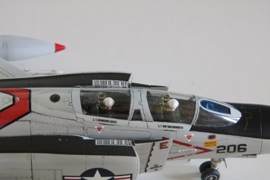 Fine Molds FP43S U.S. Navy Jet Fighter F-4J &amp;quot;Aardvarks&amp;quot; 1/72 – immagine 8