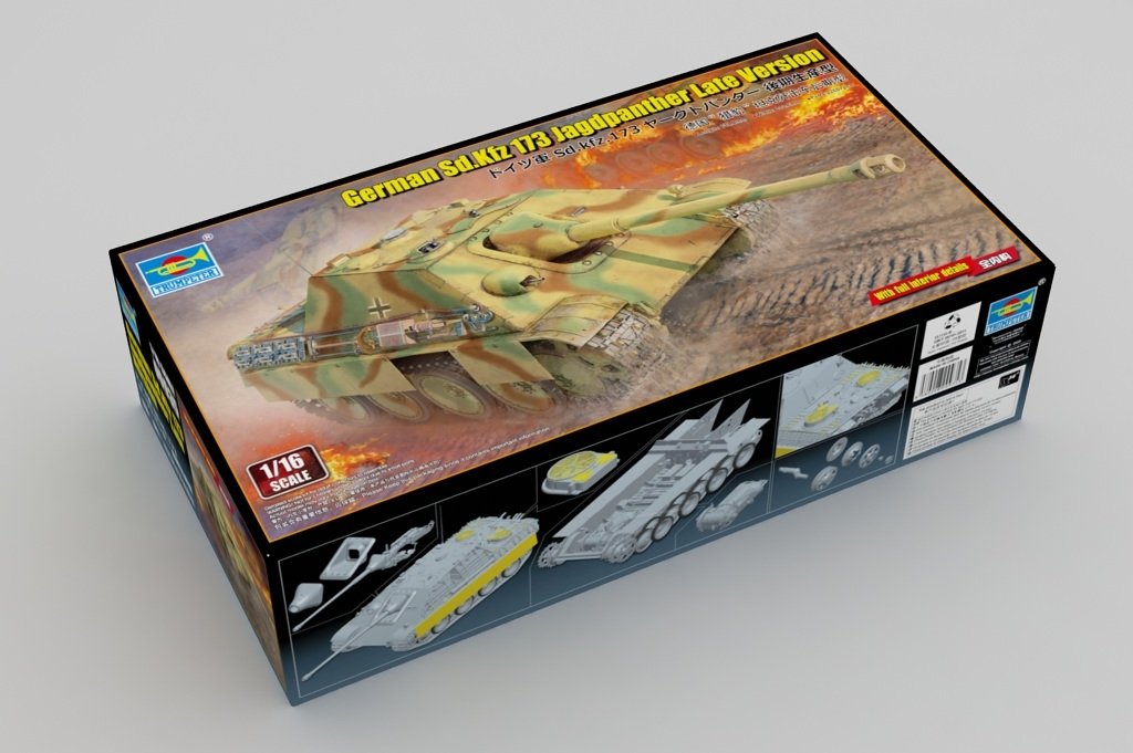 Trumpeter 00935 German Sd.Kfz 173 Jagdpanther Late Version 1/16 – zdjęcie 2