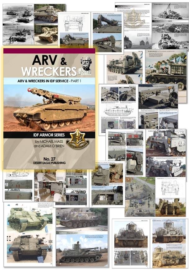 Desert Eagle Publishing DEP-27 ARV &amp;amp; WRECKERS IN IDF SERVICE – PART 1 – imagen 2