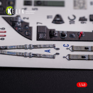 KELIK K48082 FM-1 Wildcat/Martlet Mk.V interior 3D decals for Tamiya kit 1/48 – imagen 7