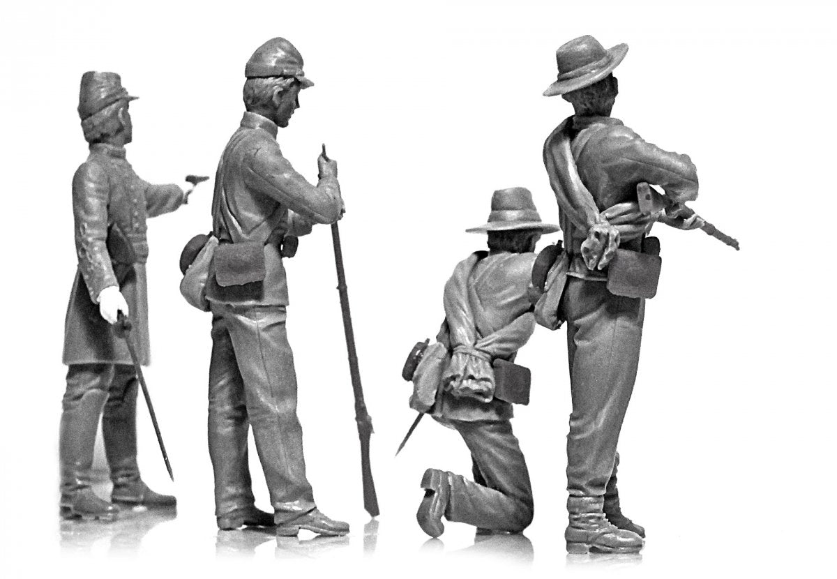 ICM 35021 American Civil War Confederate Infantry 1/35 – immagine 5