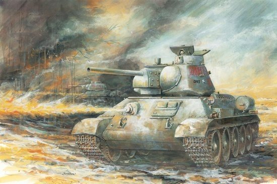 Dragon 6614 Soviet OT-34/76 model 1943 1/35