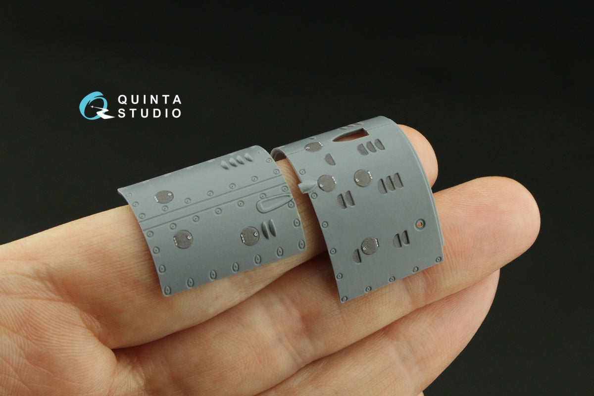 Quinta Studio QP32019 Hatches and Panels for Macchi Mc. 202 Folgore (Italeri) 1/32 – imagen 9