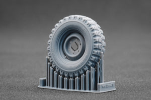 ScaleX WM 35022 Unimog 404 10.5-20 MPT Ordinary wheel set (for AK-Interactive, ICM, Revell) 1/35