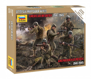Zvezda 6278 U.S. Infantry 1/72