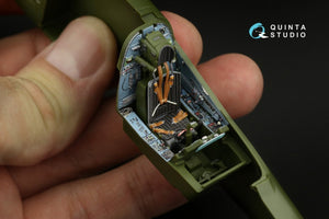 Quinta Studio QD48249 Su-25 3D-Printed &amp;amp; coloured Interior on decal paper (Zvezda) 1/48 – immagine 6