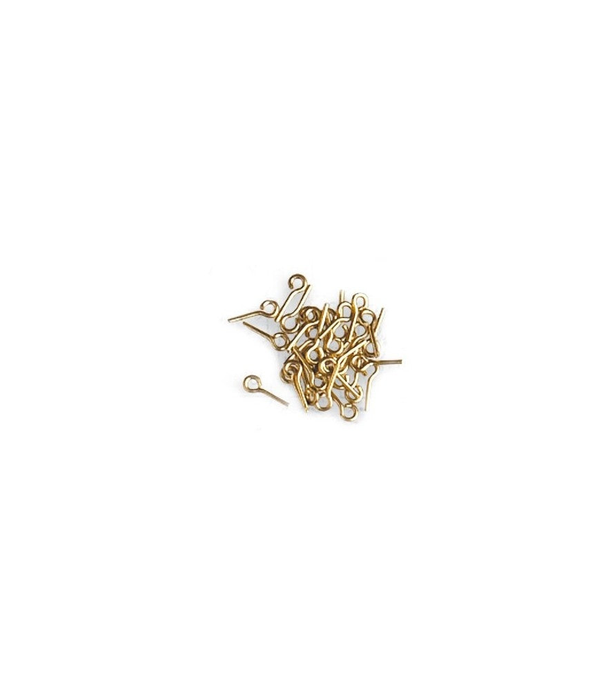ARTESANIA LATINA 8603 Szpilki mosiężne z oczkami / Brass pins with eyelets - 7 mm 60 szt
