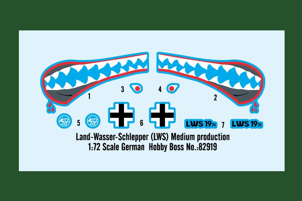 Hobby Boss 82919 German Land-Wasser-Schlepper (LWS) Medium production 1/72 – imagen 2