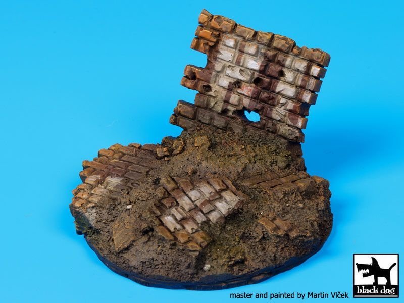 Black Dog D35035 Ruined wall base 1/35 – imagen 2
