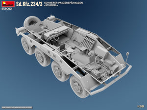 MiniArt 53001 Sd.Kfz.234/3 SCHWERER PANZERSPAHWAGEN STUMMEL 1/35 – image 10