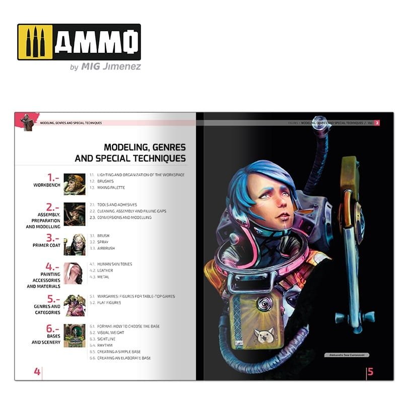 Ammo of Mig 6223 Encyclopedia of Figures Modelling Techniques Vol. 3 English – immagine 8