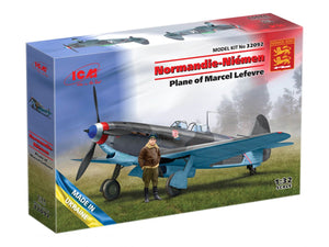 ICM 32092 Normandie-Niémen. Plane of Marcel Lefevre (Yak-9T with Marcel Lefevre figure) 1/32 – imagen 2