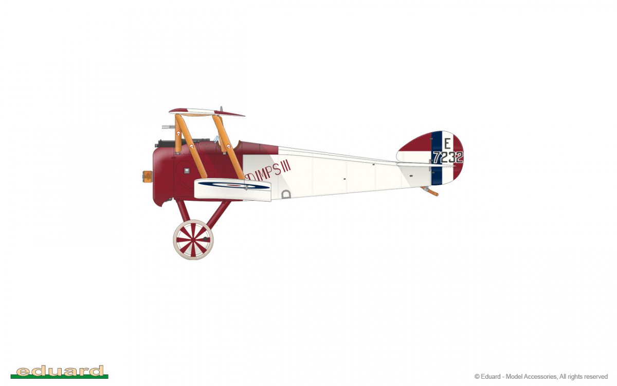 Eduard 8486 Sopwith F.1 Camel (Clerget) 1/48 – imagen 11