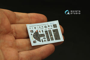 Quinta Studio QD48399 F8F-2 Bearcat 3D-Printed &amp;amp; coloured Interior on decal paper (Academy) 1/48 – Bild 3
