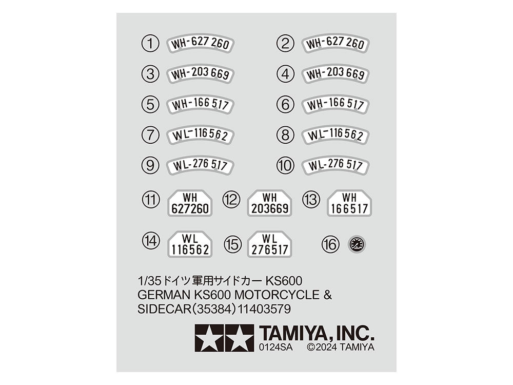 Tamiya 35384 Zundapp KS600 Sidecar 1/35 – imagen 6