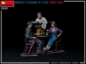 MiniArt 38062 FRENCH CIVILIANS IN CAFE 1930-40S 1/35 – imagen 4