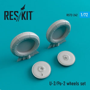 RESKIT RS72-0242 Jeu de roues U-2/Po-21/72